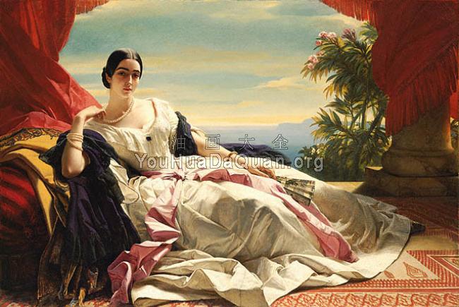 Leonilla Princess of Sayn Wittgenstein Sayn - 弗朗兹·夏维尔·温特哈特